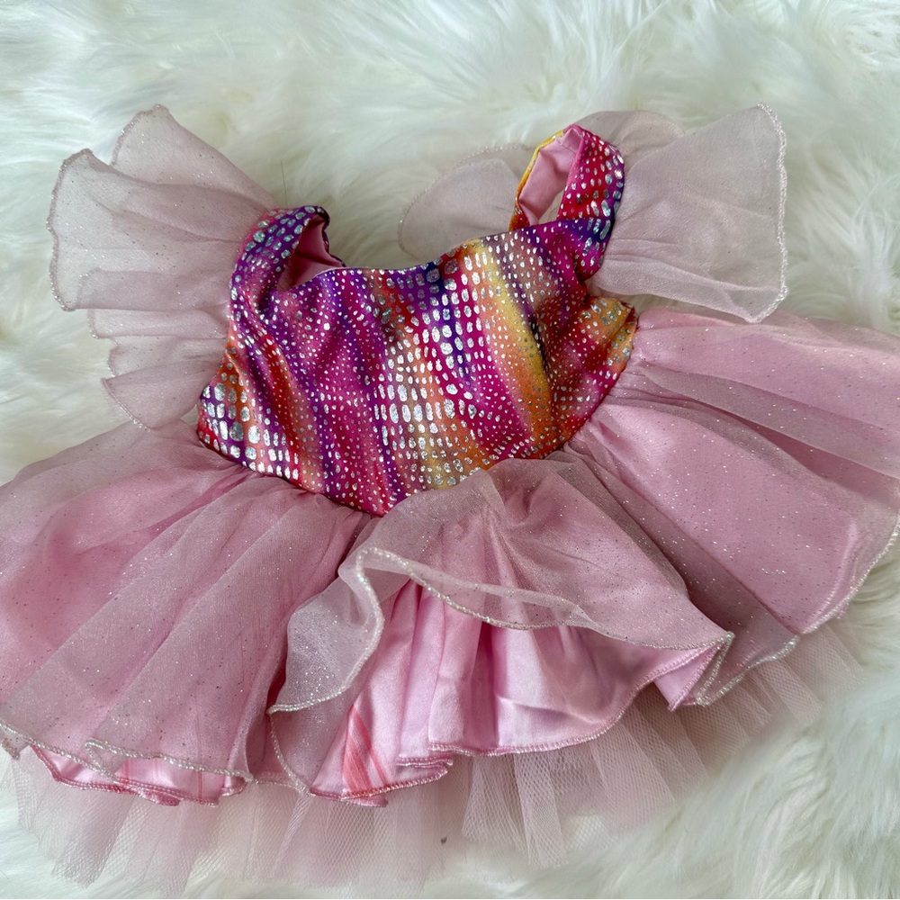 5 for $25 Build-A-Bear Pink and Multicolor Tutu Dress